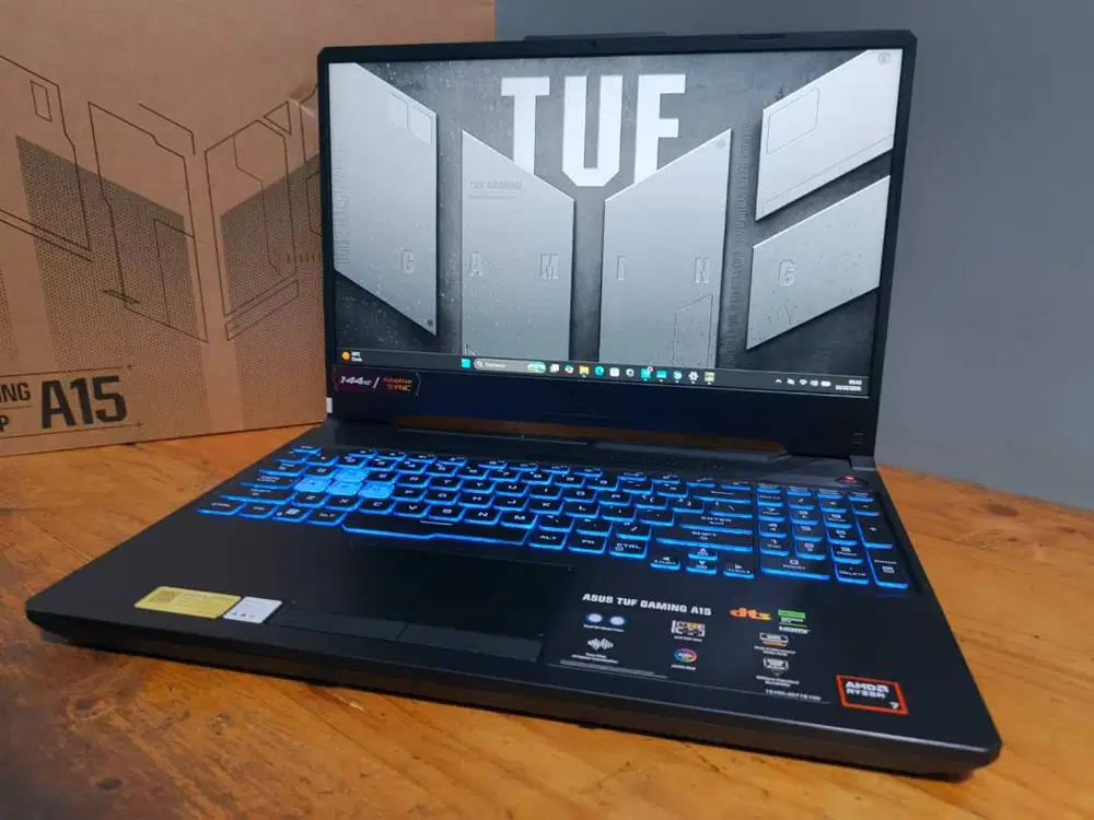 TUF FA506NCQ Ryzen 7 170 16/512GB RTX 3050 4GB Garansi Agustus 2028