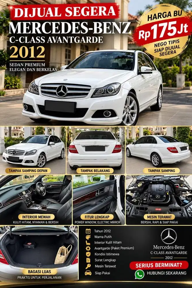 C200 CGI AT LANGKA DIJUAL CEPAT
