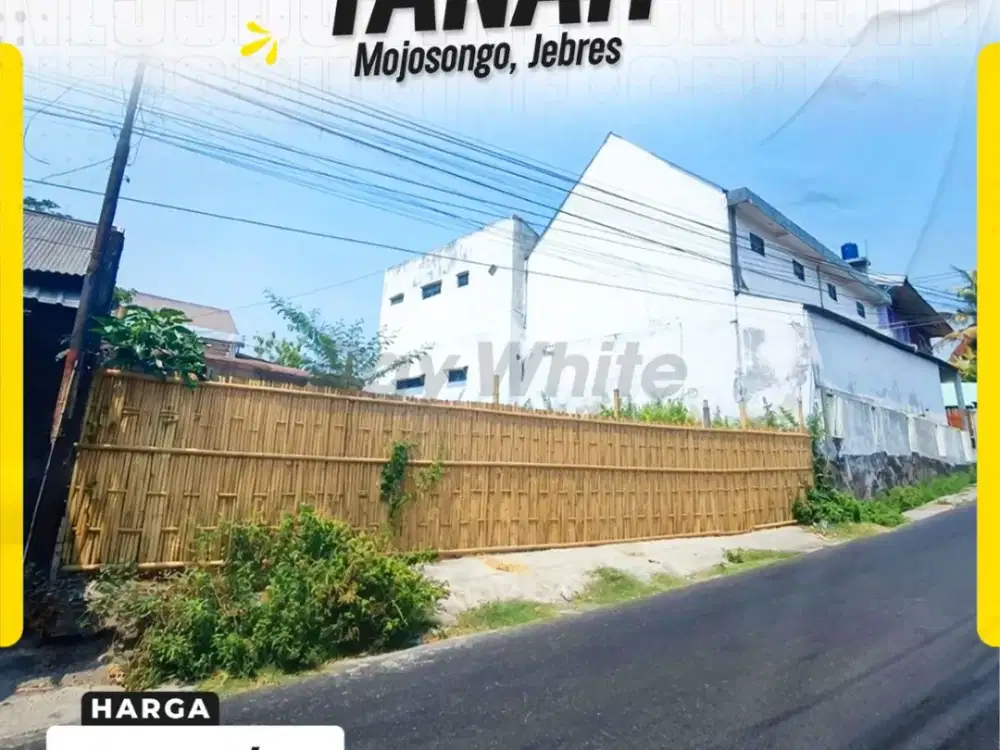 Dijual Tanah Strategis di Mojosongo, Jebres