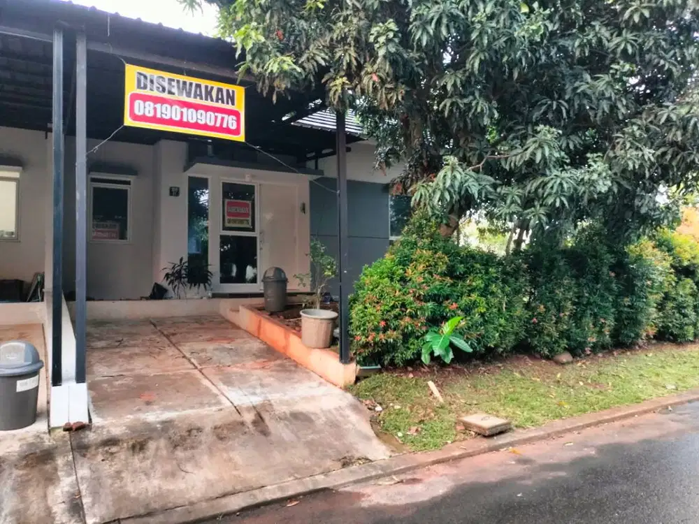 DISEWAKAN RUMAH CLUSTER FOREST HILL CITRALAND BSB CITY