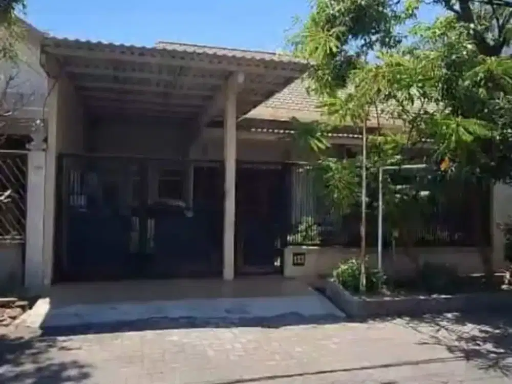 dijual rumah di raya kutisari indah surabaya