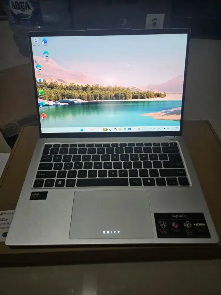 Laptop Acer Nb Swift Go 14 AI touchscreen Ultra 5 Ram 32/512GB fullset