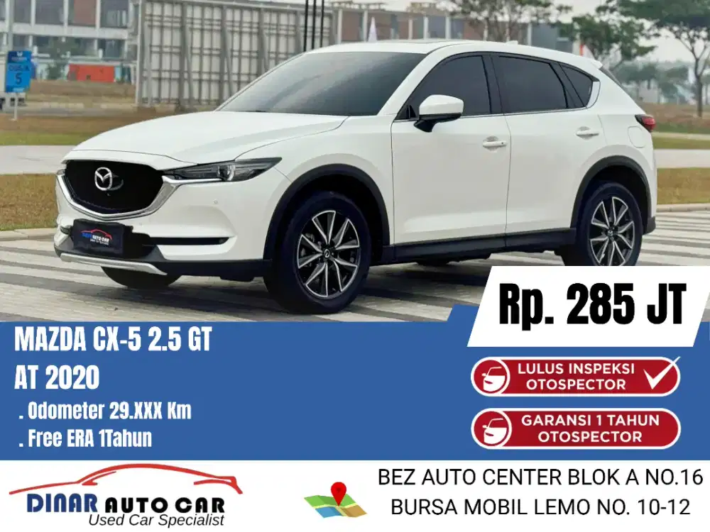 (29Rb) Mazda CX5 CX 5 2.5 GT 2020 B Genap 40Jt Warenty 1TH*Dinar Autoc