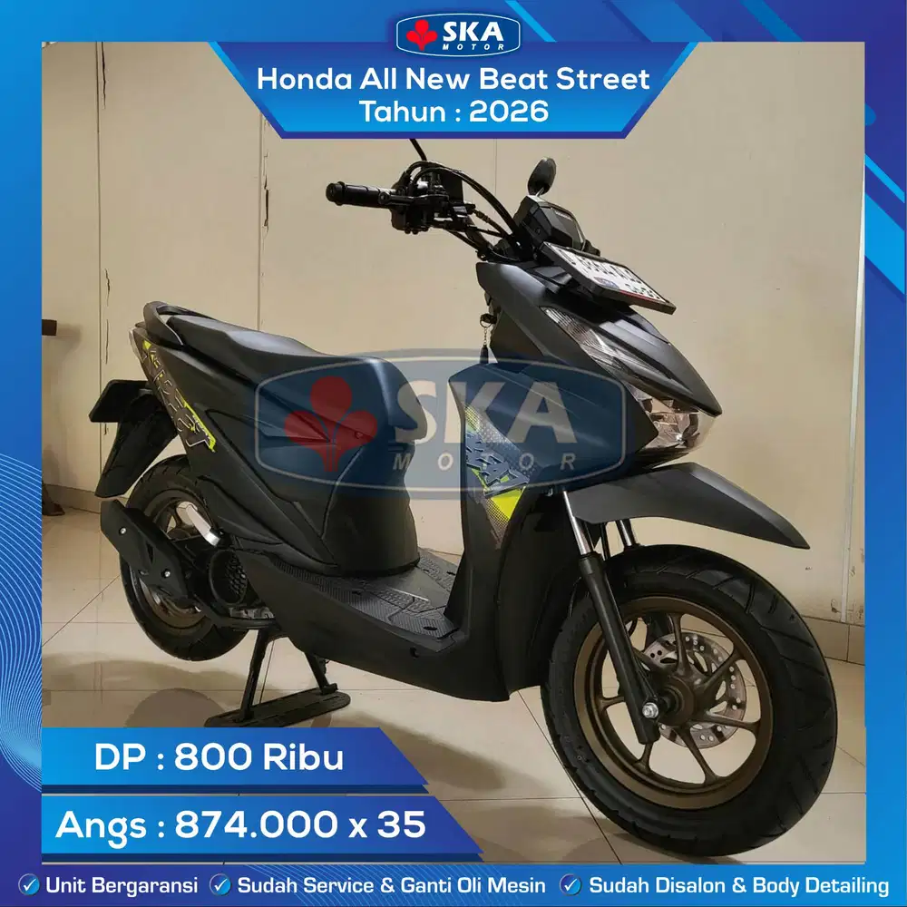 Honda All New Beat Street Tahun 2026