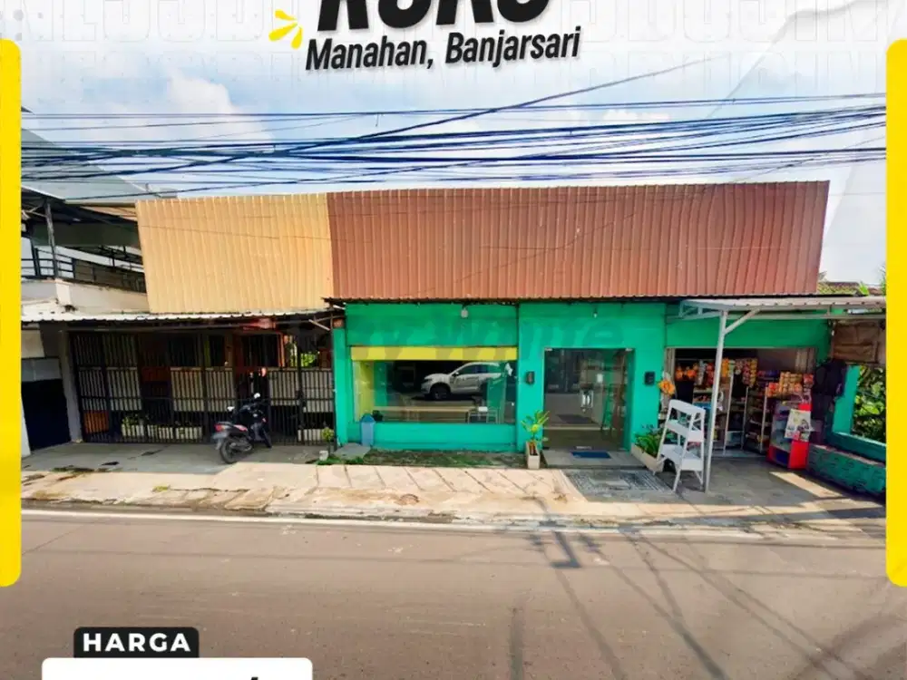 Dijual Ruko Strategis di Manahan, Banjarsari