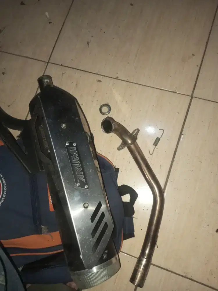 Knalpot Arumi Beat Gen 3 Scoppy Aerox Vario
