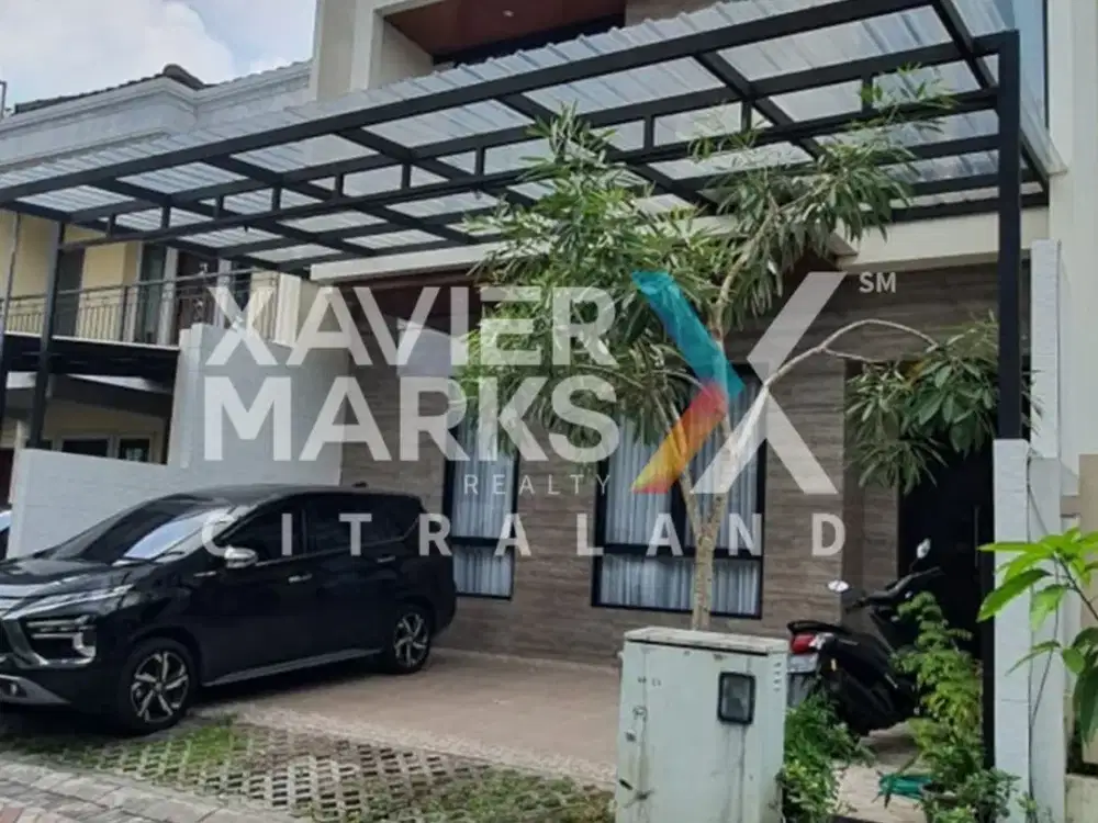 Rumah Citraland Alam Hijau Minimalis 3 Lantai Lingkungan Tenang Harga Terjangkau