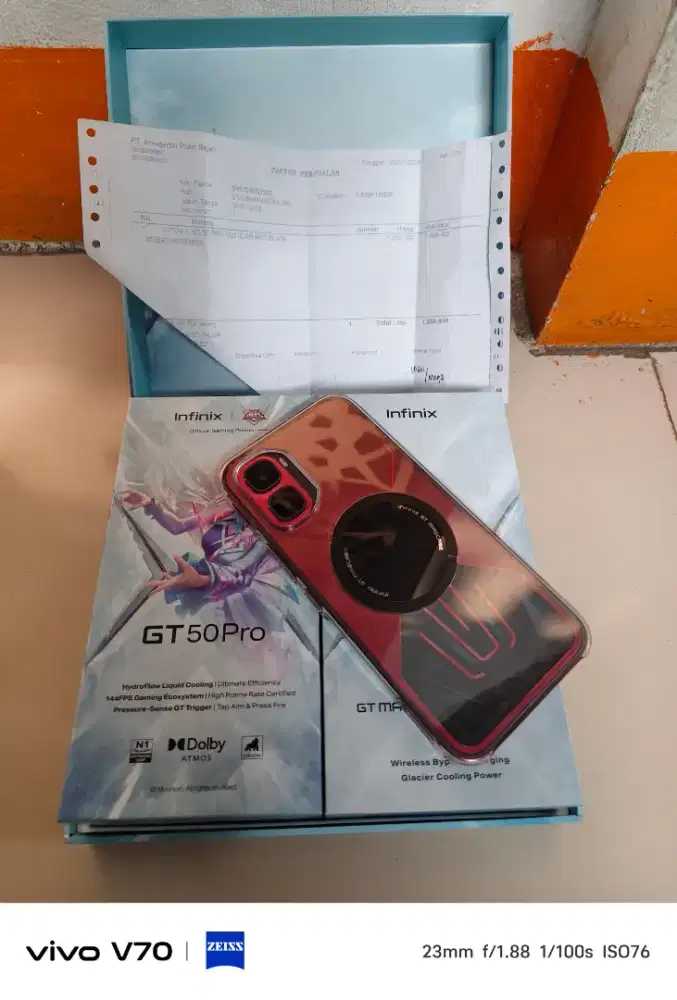 Infinix GT 50 Pro 5G+ 12/512gb Varian Tertinggi