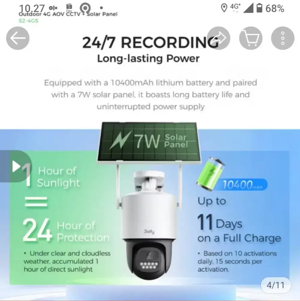 CCTV JAIFY wifi Kouta 4G