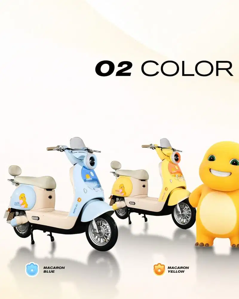 Sepeda Listrik Terbaru Motu O2