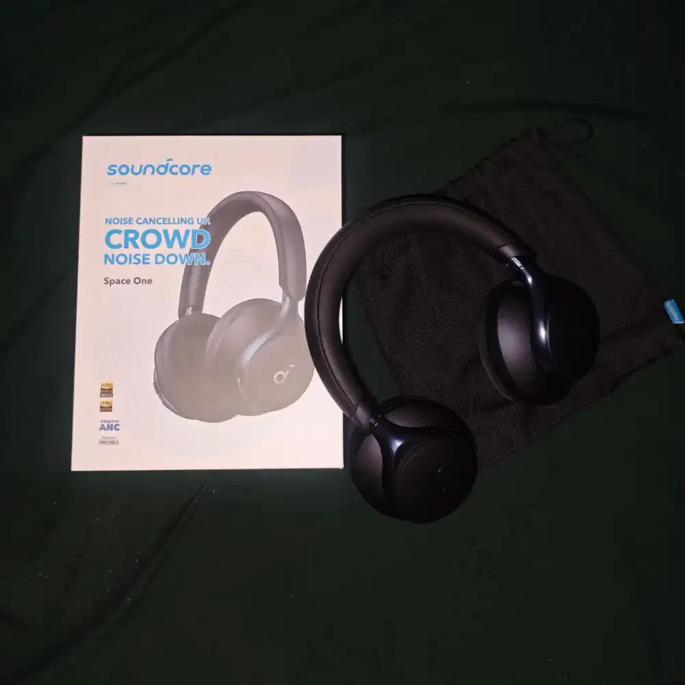 Anker Soundcore Space One Headphone - A3035 Black Second