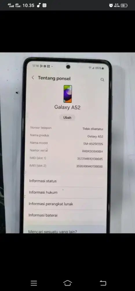 samsung galaxy a52