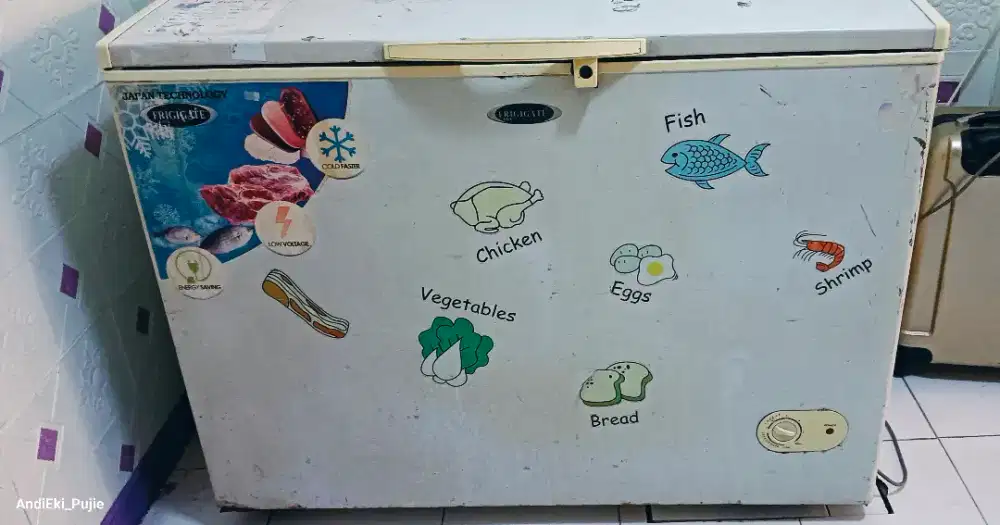 Di jual.cepat Freezer 300L ,merk Frigigate