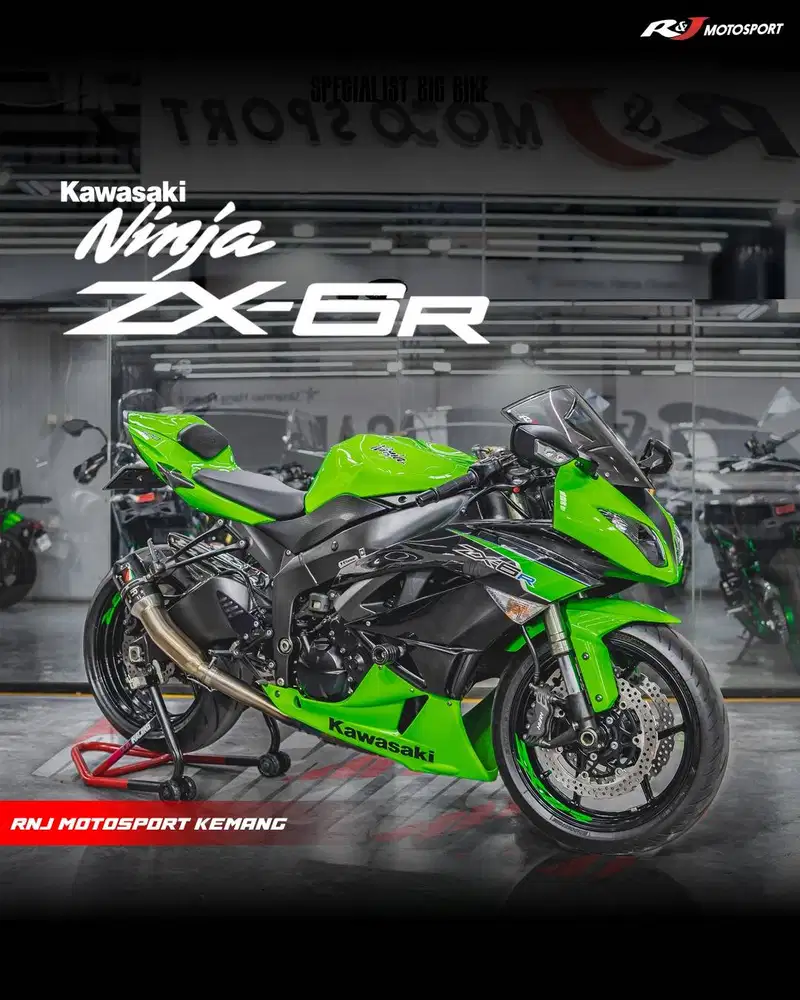 Kawasaki Zx6r Zx 6 r ZX636 Zx10r Nik 2011 Km.6.000an Austin Racing