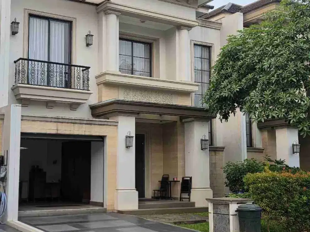 DISEWAKAN CEPAT RUMAH MEWAH SEMI FURNISHED DI CLUSTER JADEITE BSD CITY