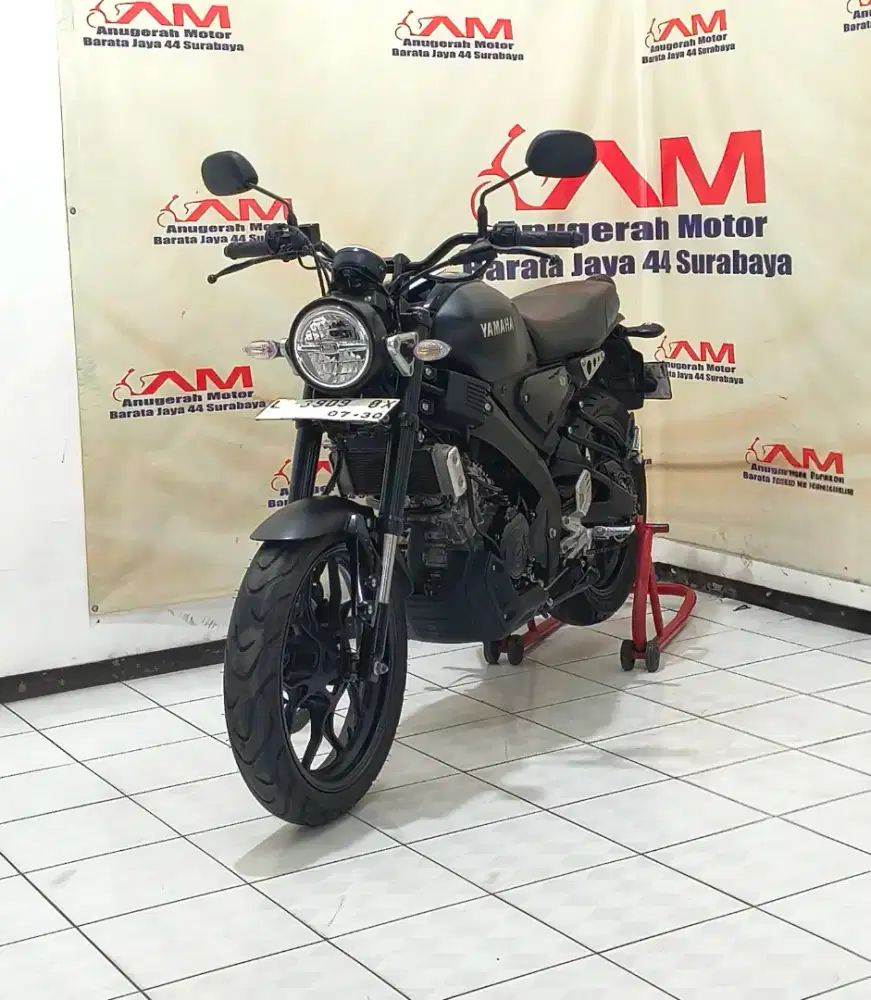 Tersedia Yamaha XSR 155 Tahun 2020 warna Hitam