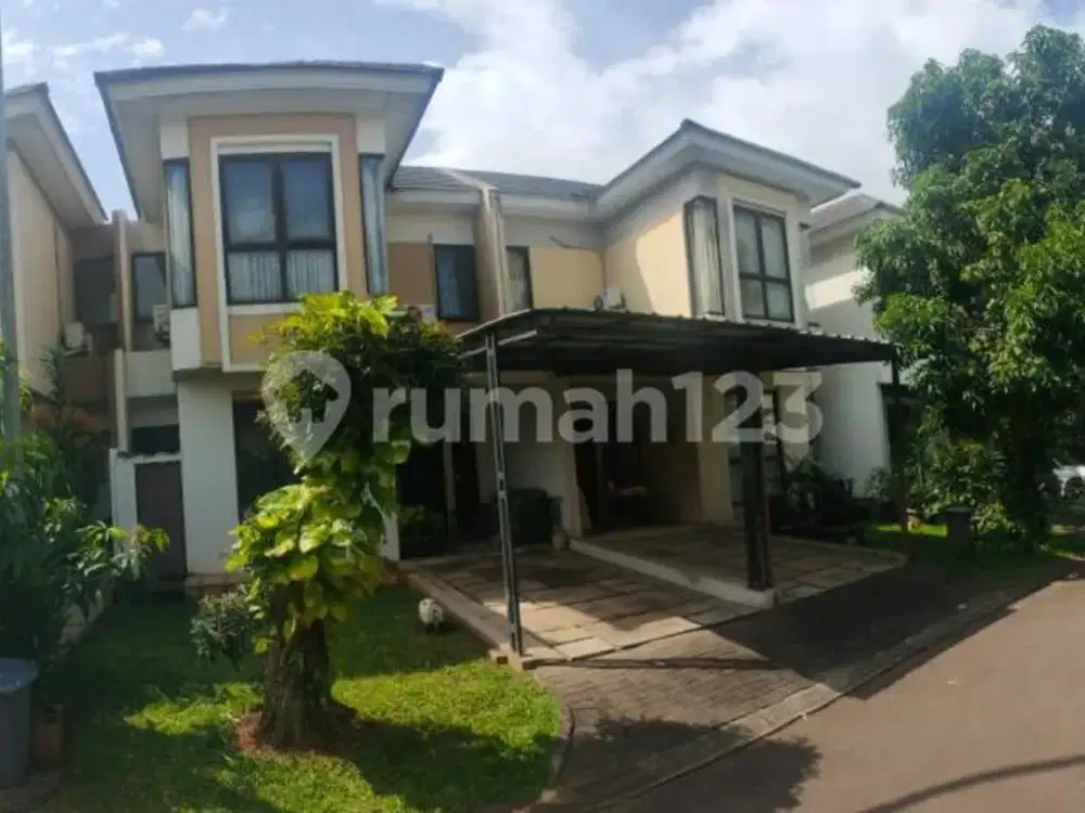 Dijual Rumah 2 Lantai SHM Hadap Utara di Caspia BSD