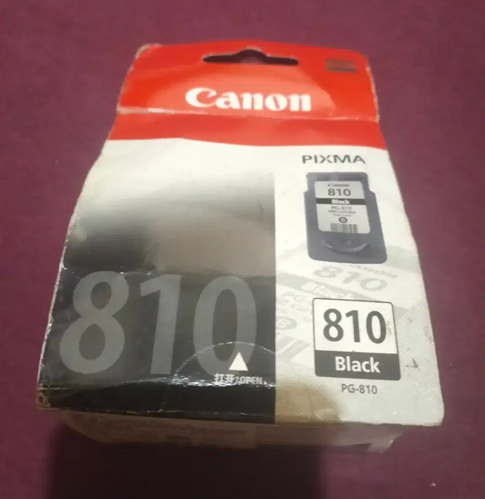 Tinta cartridge Canon 810 black original PG810.
