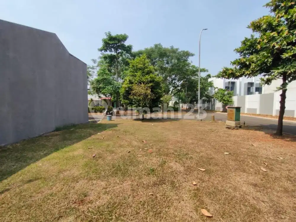 Dijual Kavling Unit Langka Depan Taman Hadap Selatan di BSD City