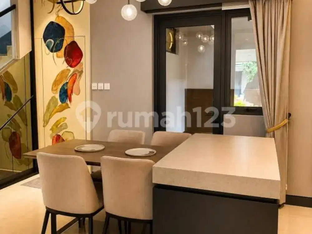 Dijual Rumah Cantik Ala Pinterest Full Furnished 2 Lantai + Attic di Cluster Leonora Gading Serpong
