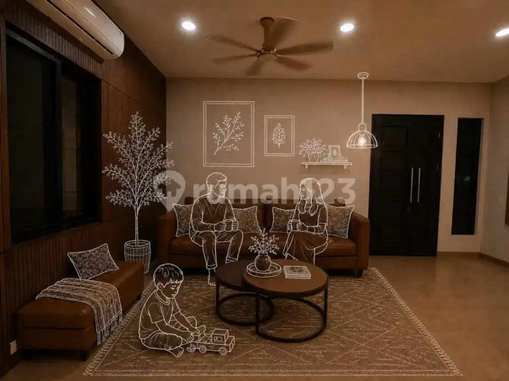 Dijual Rumah di Lokasi Premium Hadap Utara Posisi Hook Japan Modern di Phg Gading Serpong