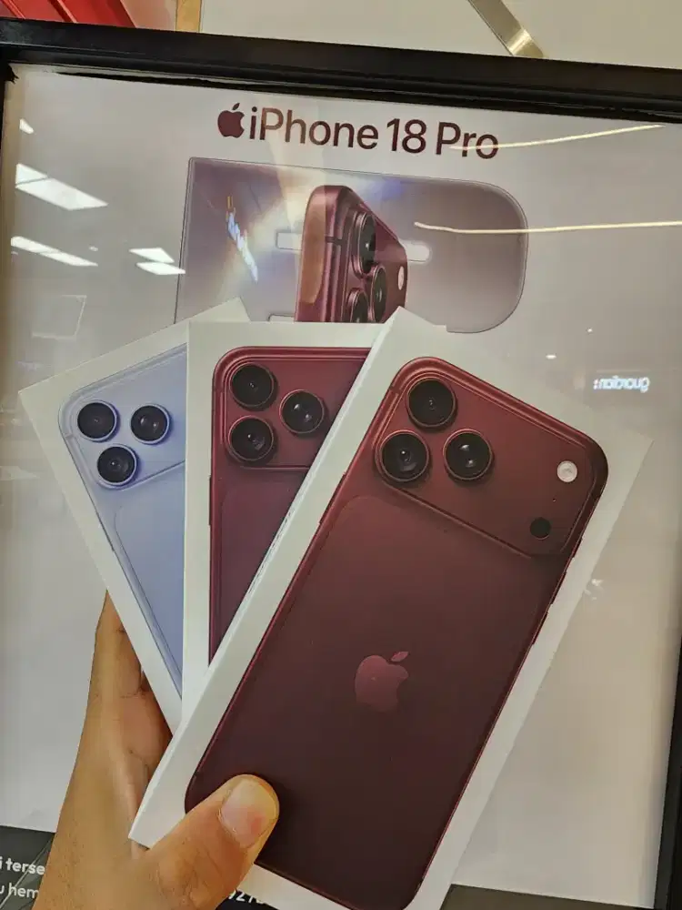 Iphone 18 Promax 256GB Garansi Resmi