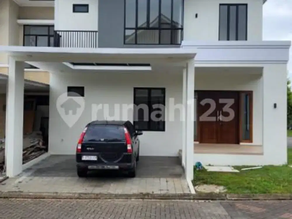 Dijual Rumah Brand New 2 Lantai Posisi Hoek Hadap Selatan di Cluster Illustria BSD