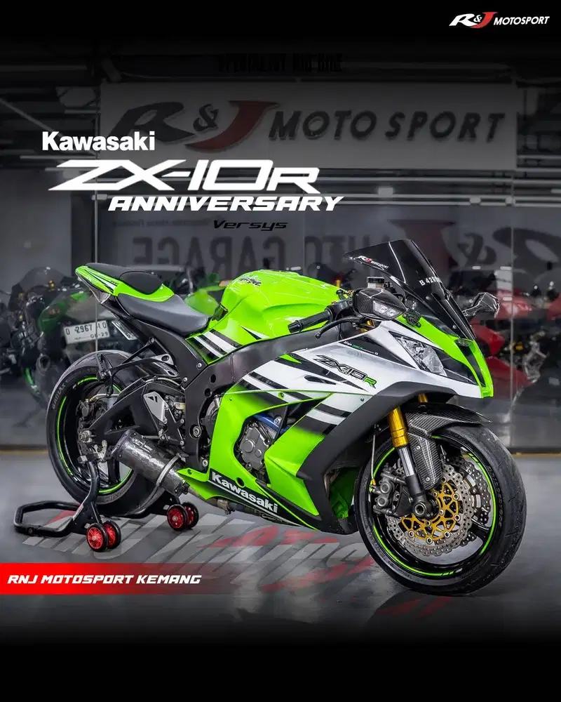 Kawasaki ZX10R ZX 10 R ZX6R ZX636 zx25 Aniversary Nik 2015 TwoBrother
