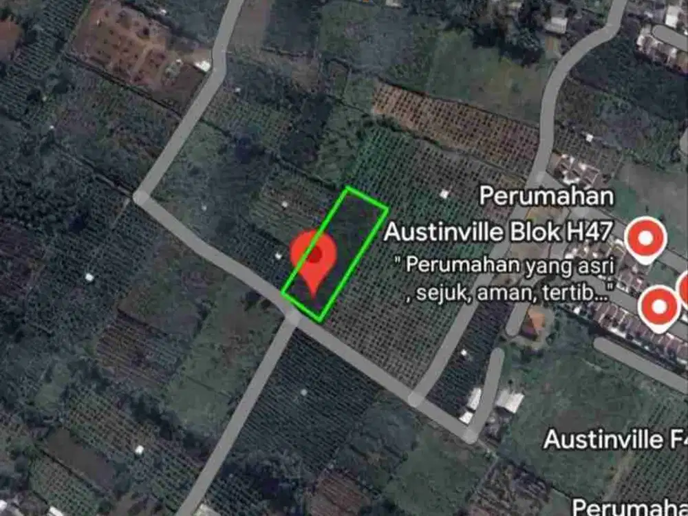 DIJUAL TANAH KAVLING LOKASI KALISONGO BELAKANG PERUMAHAN AUSTINVILLE DIENG MALANG