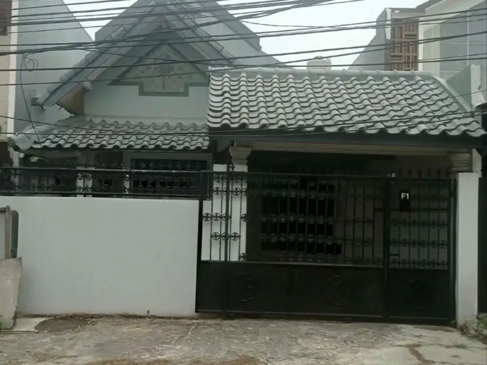 Disewakan Rumah 1 Lantai Dekat PKN STAN & Stasiun Jurangmangu di Villa Bintaro Regency