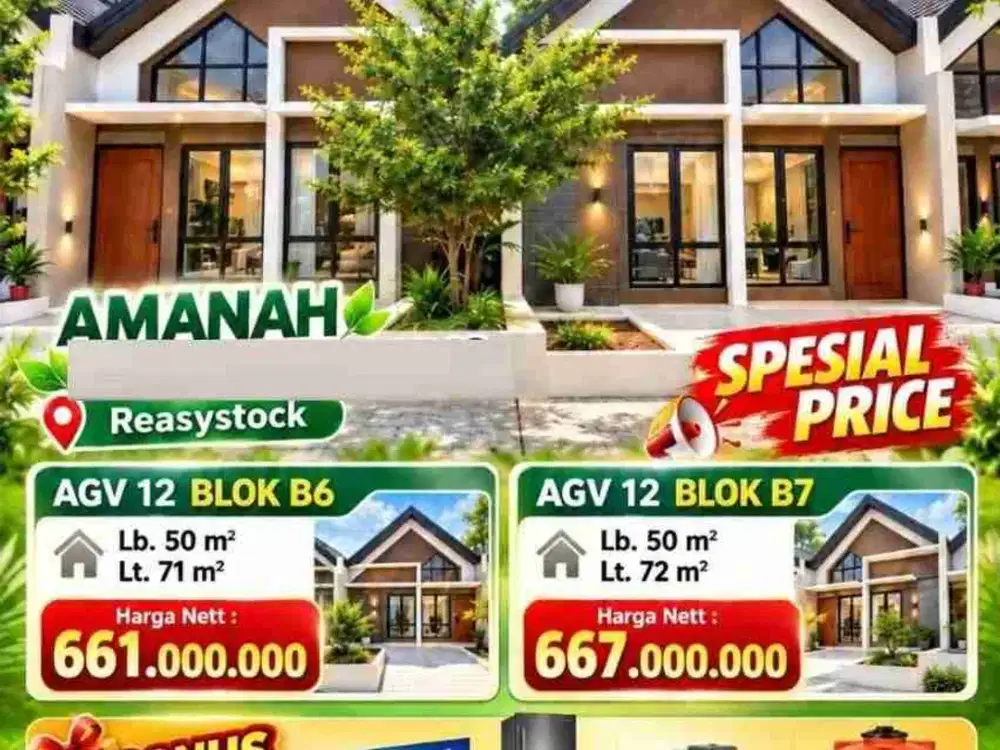 Rumah Baru 1 Lantai Siap Huni Strategis di PoCis, Tangsel