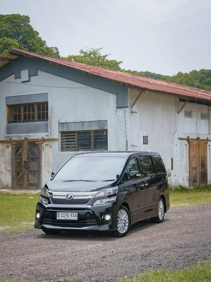 Toyota Vellfire G Facelift Audioless 2012 km 80 ribu ANTIK!!