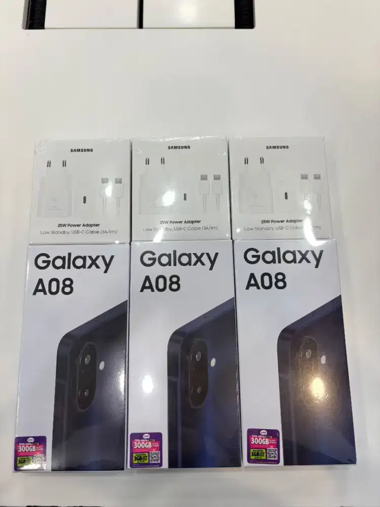 GALAXY A08 / GRATIS ADAPTOR 25WATT / PROMO CICILAN 0% / BISA TRADE-IN