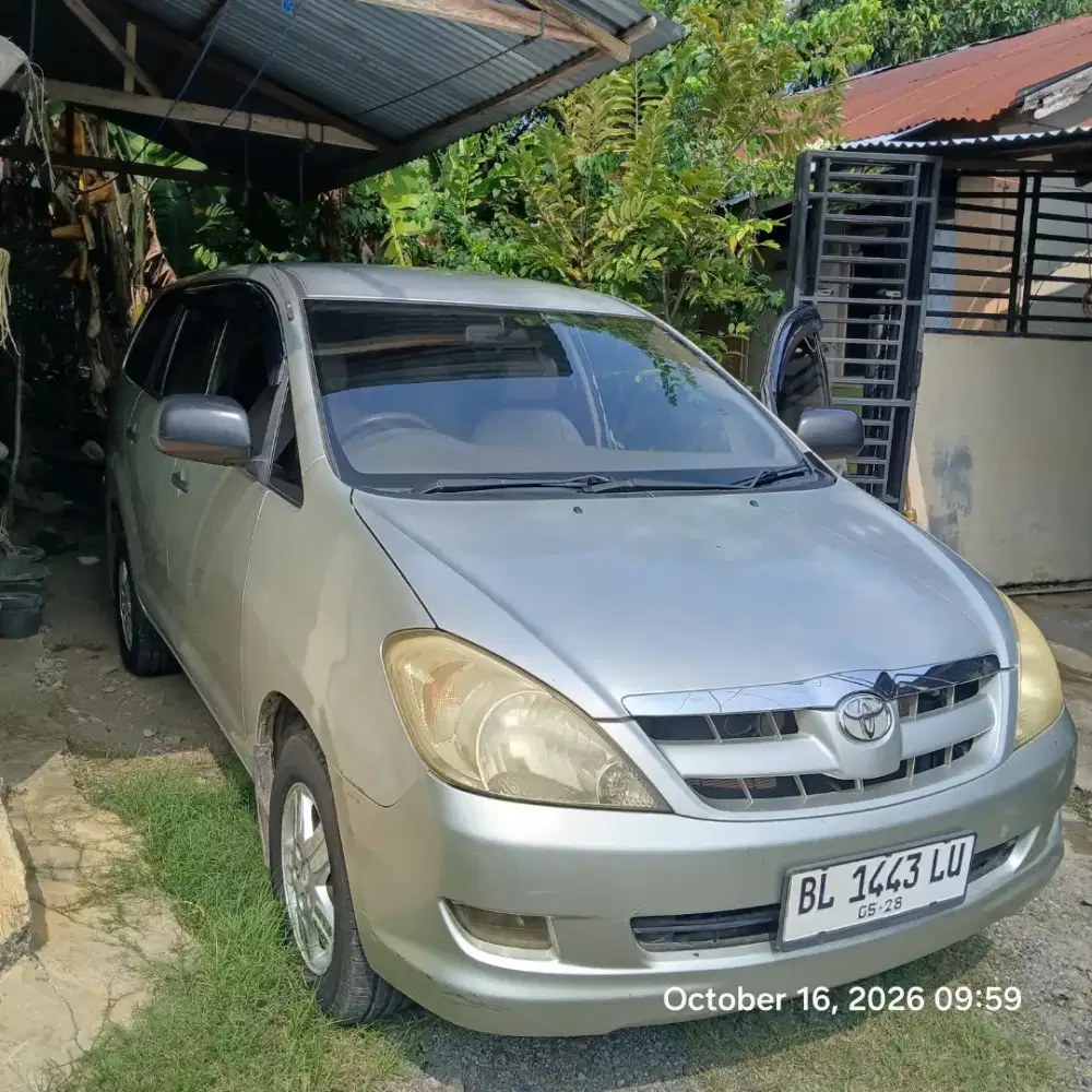 Kijang Innova G Tahun 2005 Bensin Manual