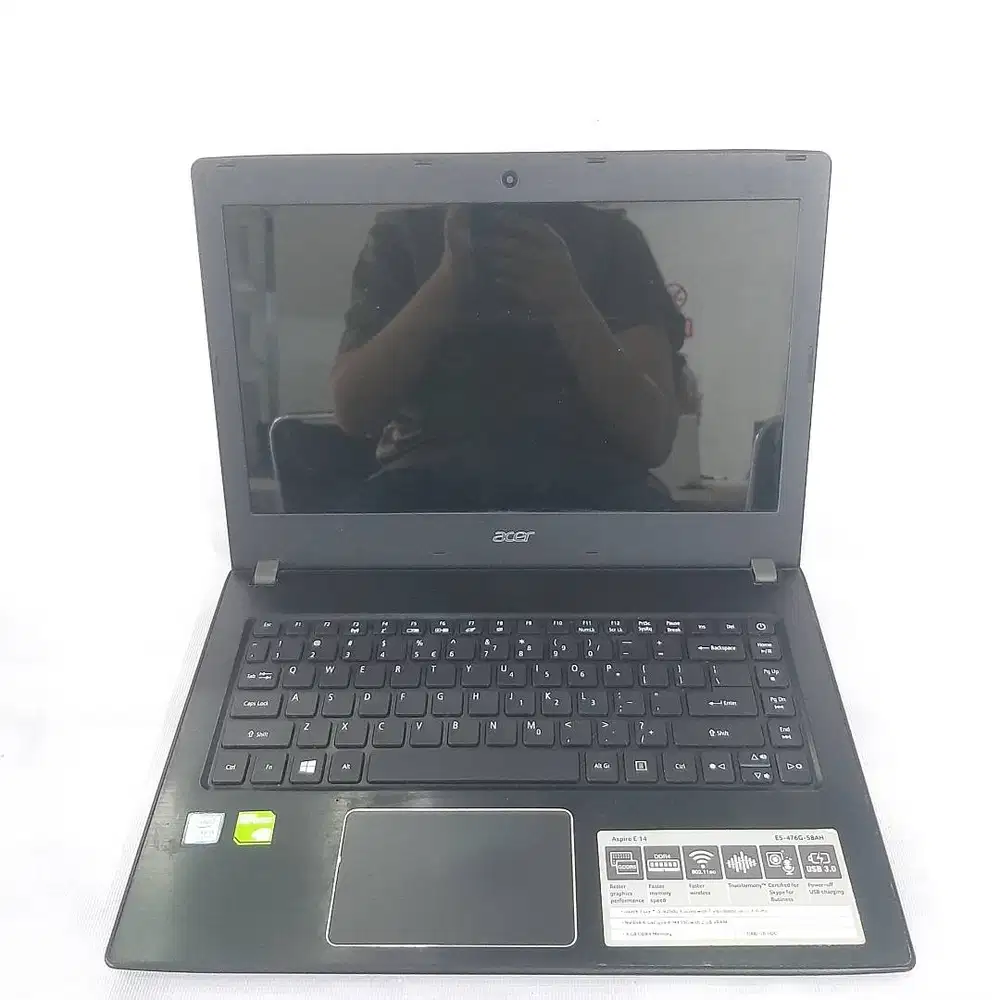 LAPTOP ACER E5-476G CORE I5-8250U RAM4GB SSD 512GB VGA NVDIA MX150 2Gb