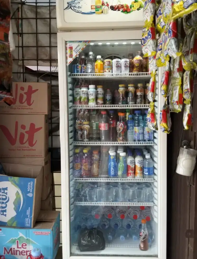 Showcase SENSIO 5 Rak Tinggi 2 Meter
