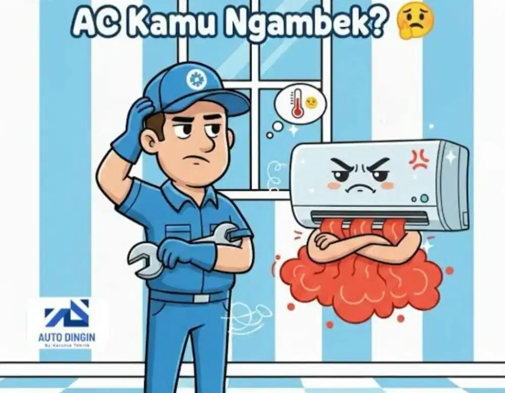 Cuci dan servis ac