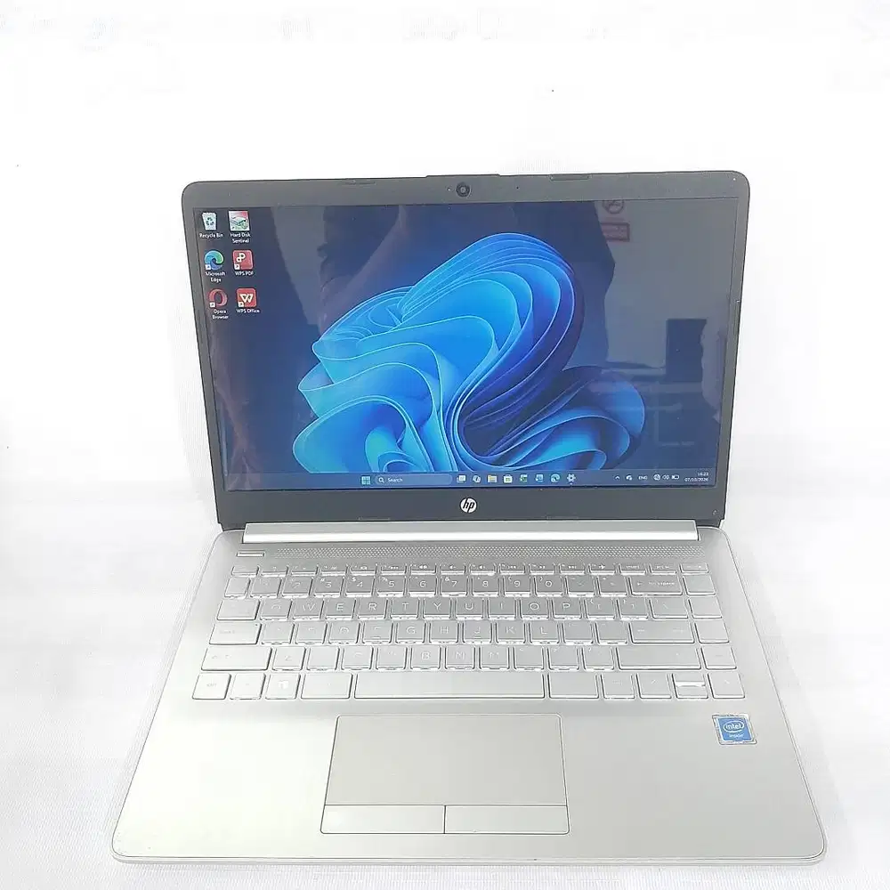 LAPTOP HP 14S INTEL-4205U RAM 8GB SSD NVME 256GB KEYBORD  BACKLIGHT
