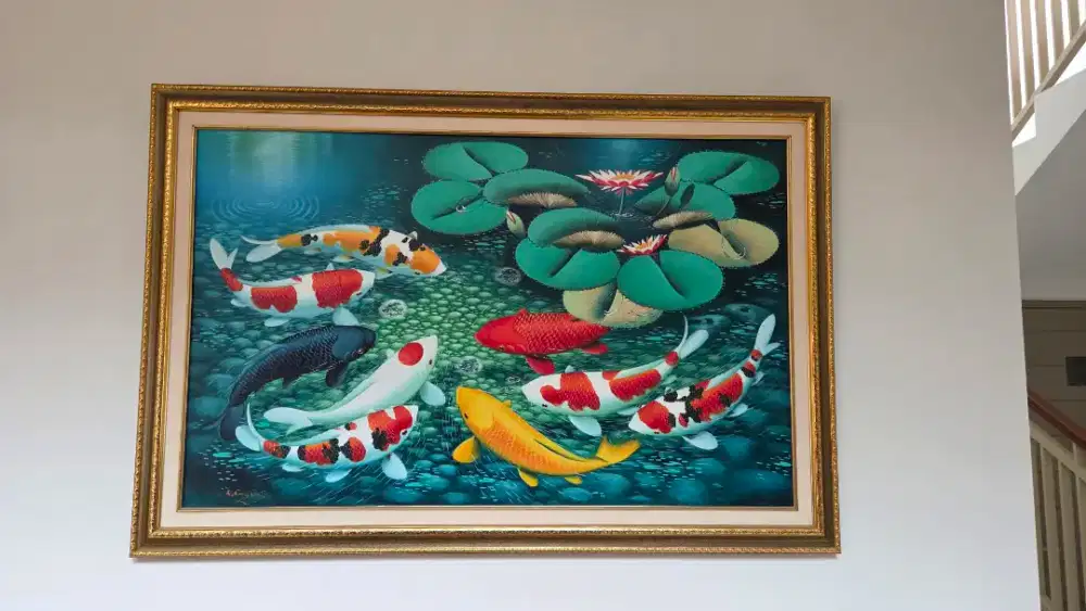 Lukisan Ikan KOI