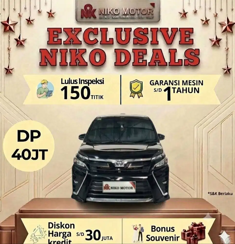 (ANTIK KM61RB) VOXY 2.0 2021 AT :2019|2020|2022|2023
