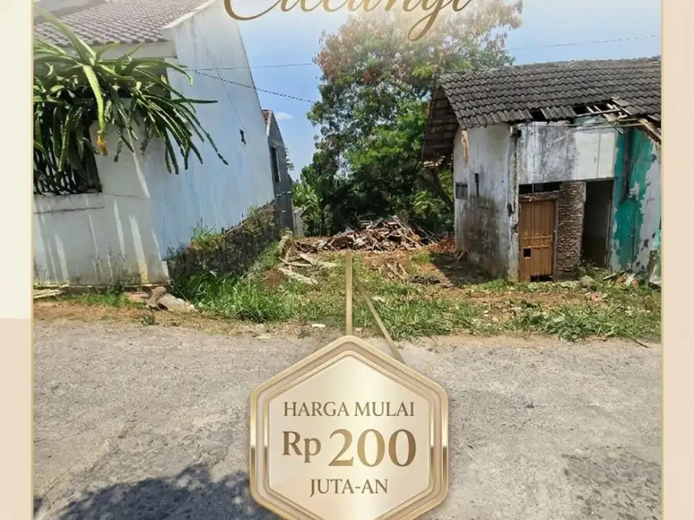 Kavling Cileunyi 200 Jutaan, SHM & Siap Bangun