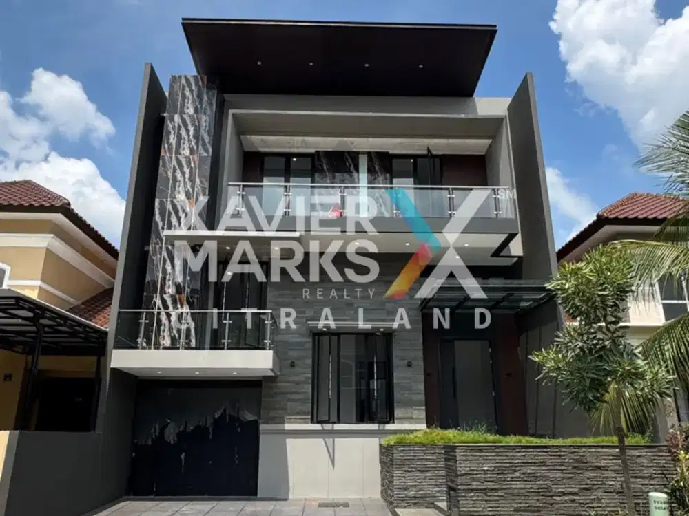 Rumah Citraland Fullerton Ciamik Split Level Lokasi Istimewa