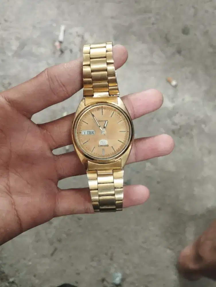 Seiko 5 Automatic Gold 728040 Vintage