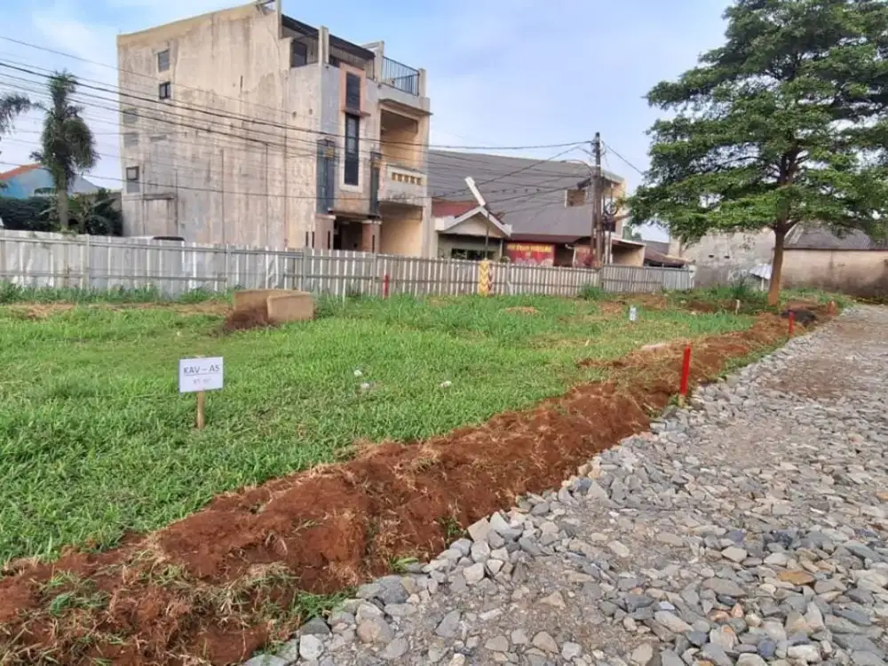 Lokasi Tanah 8 Menit dariRSUD Tangerang Selatan, Luas 100-an