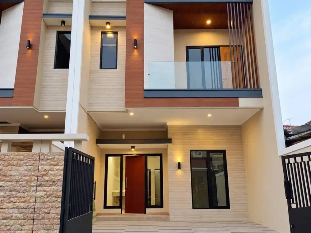 DIJUAL RUMAH BARU MINIMALIS DI NIRWANA EKSEKUTIF. HARGA 1 M AN