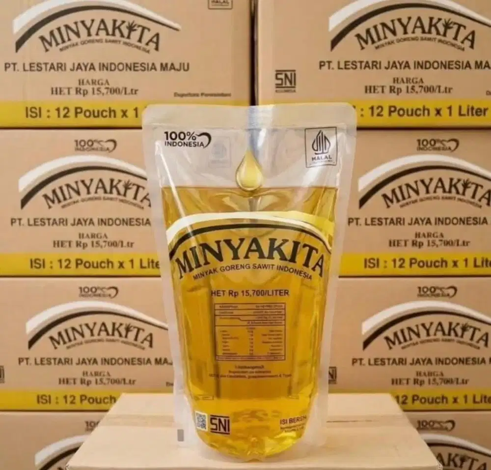 Jual Minyak Goreng kita 1 Liter