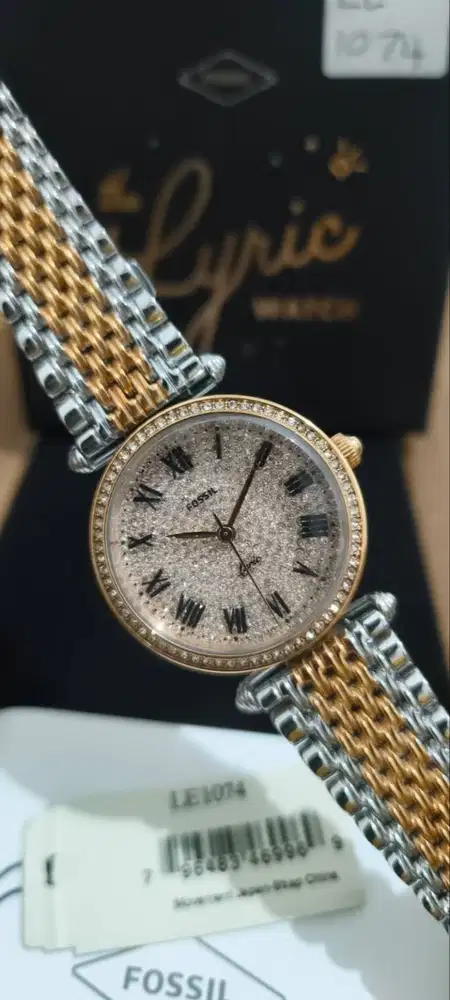 Jam Tangan Wanita Fossil LE1074 Lyric Limited Edition Original