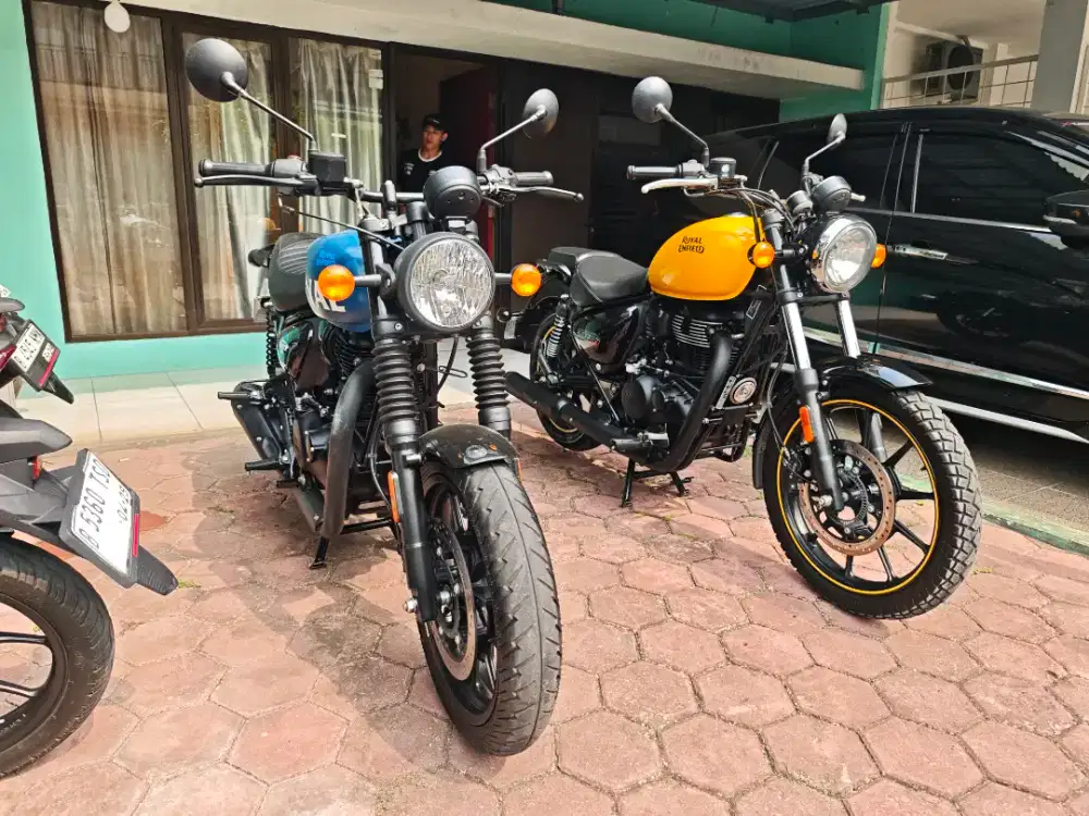 Bisa kredit/TT Royal Enfield Hunter 350 Rebel Blue Classic Meteor