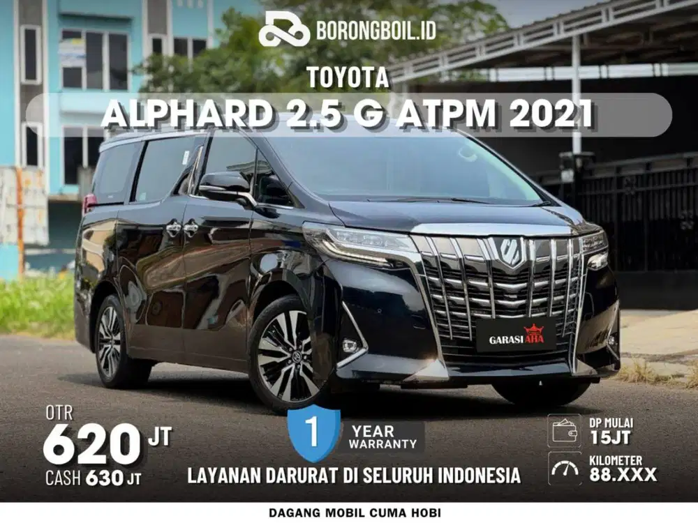Alphard 2.5 G ATPM TSS 2021