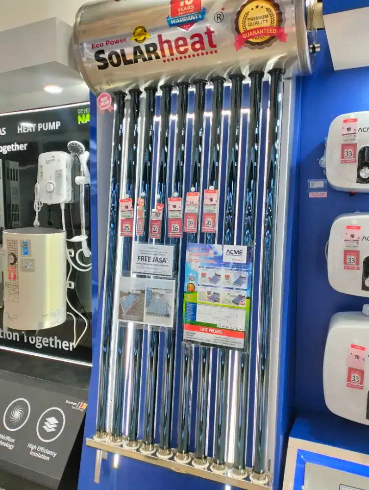 PROMO CICILAN WATERHITER SOLAR HEAT ACME TANPA DP
